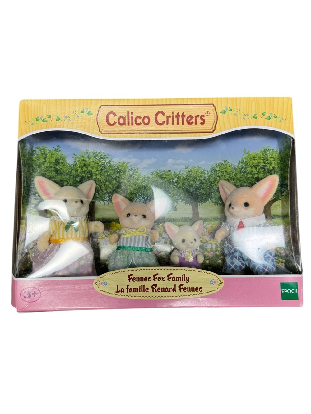 Epoch Calico Critters Fennec Fox Family Set NEW